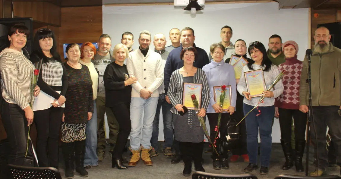 Фото - Тетяна Логвіна 5 грудня в Зміївській громаді відбулися урочистості, присвячені Дню волонтера