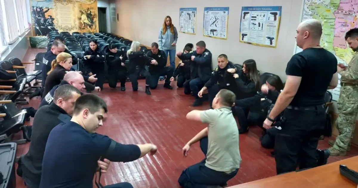 Фото - ГУ НП в Харківській області Навчання проходило на базі відділу поліції № 2 Чугуївського РУП, інформує пресслужба відомства