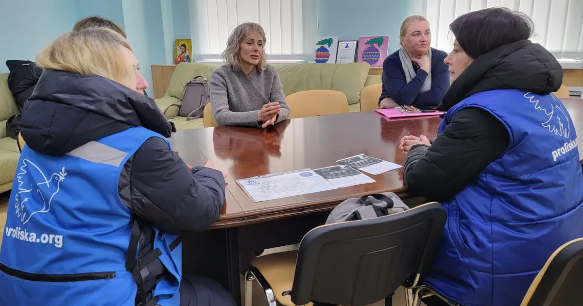 Фото - Тетяна Логвіна Гуманітарний центр «Проліска» працюватиме на території Зміївської громади на порталі Gromada Group